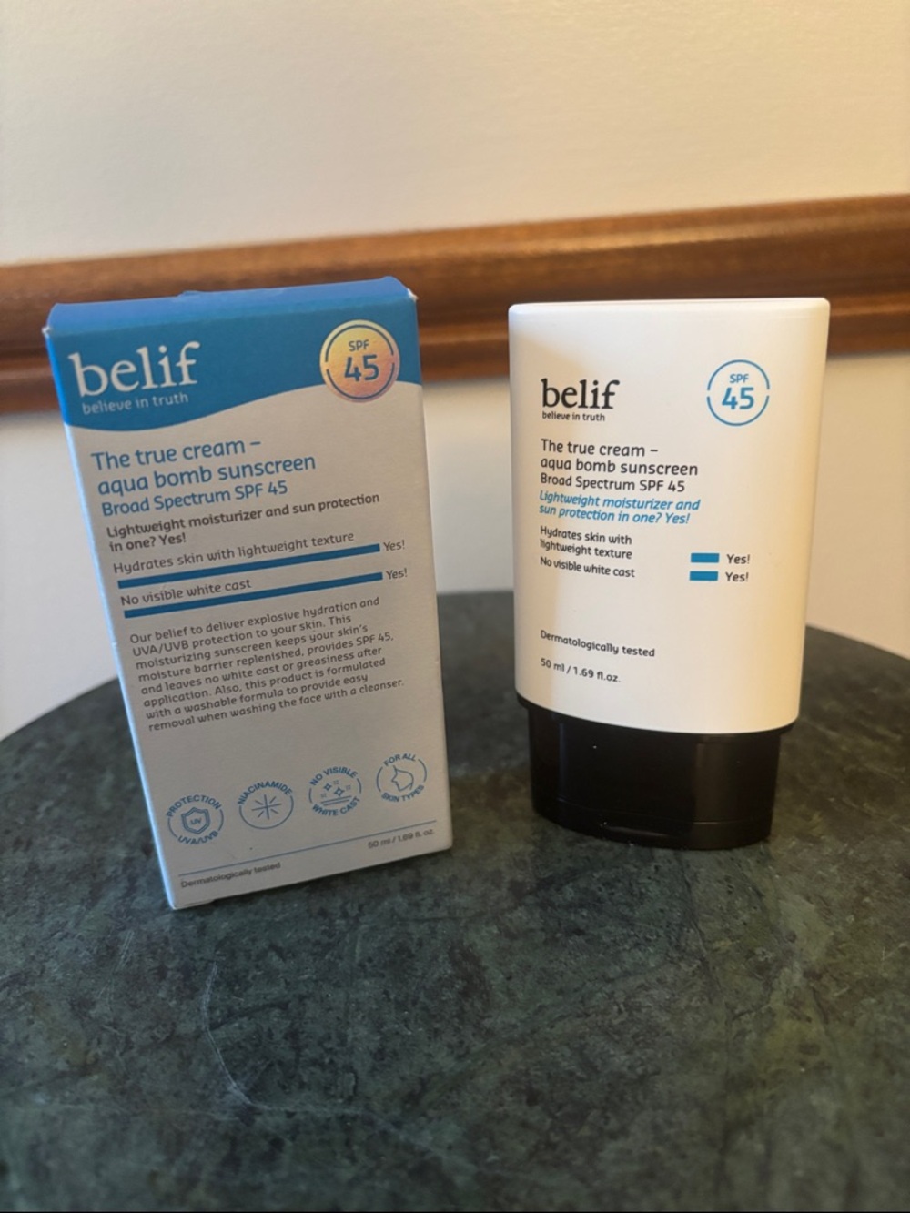 The True Cream Aqua Bomb Sunscreen SPF 45